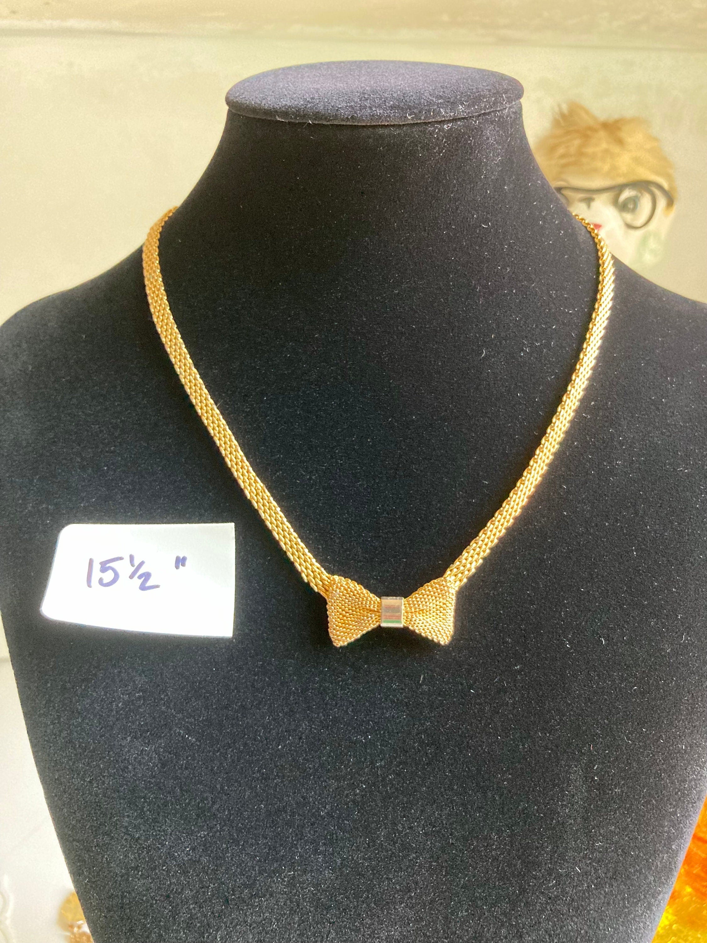 Vintage Pendant and Chain Necklaces - Choose from Four