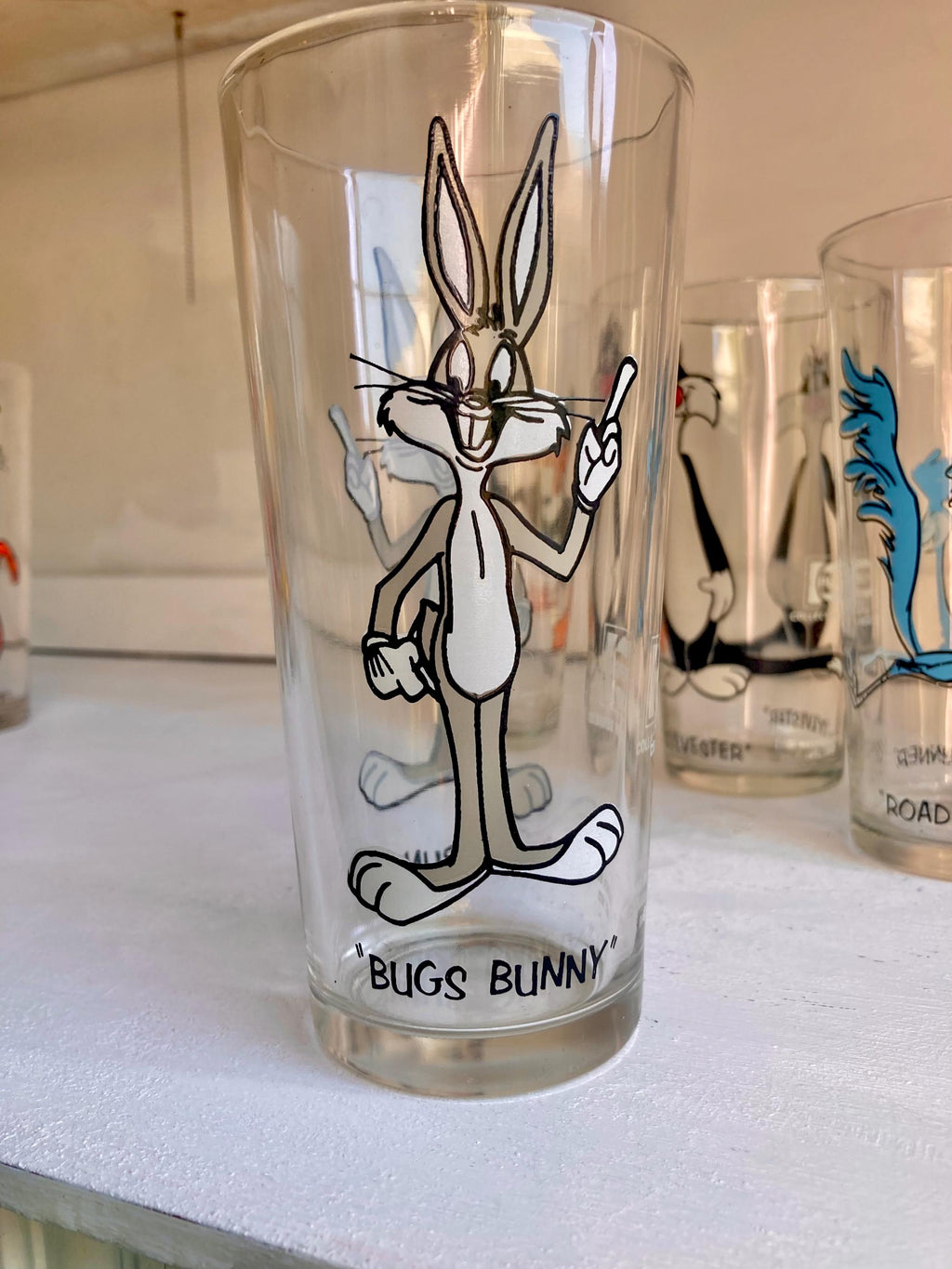 Vintage 1973 Looney Tunes Pepsi Glass - Collectible Character Drinkware