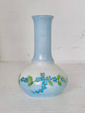 Antique Bud Vase with Handpainted Blue Forget-me-nots by Oscar & Edgar Gutherz, Austria